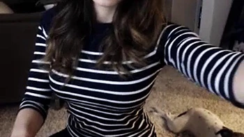 Amateur provocando en casa