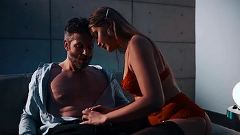 A couple enjoys intimate moments with Mike Mancini and Gizelle Blanco.