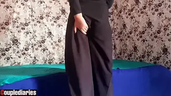 Hijab arab wife horny and she call her lover