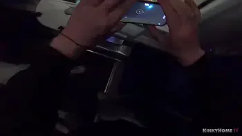 Fucked a stranger girl in the mouth on the train