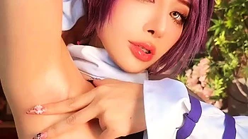 Amateur Babe Yoruichi Shihōin mit großen Titten