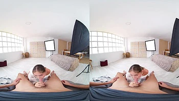 Rubia follada duro con blowjob y fetiche de pies