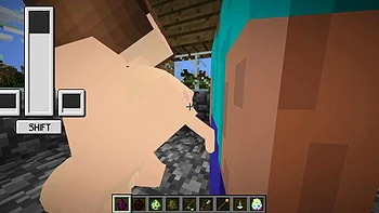 Hentai hardcore com bundão e gozada grande