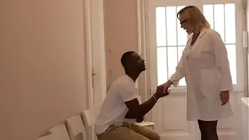 Horny MILF Doctor Aubrey Black Enjoys BBC DP at the Clinic GP2386