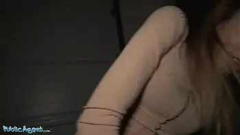 Public Agent French Babe Alba Lala Shows Off Her Small Tits on the Street