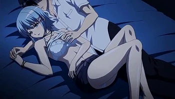 Anime tetas grandes y blowjob