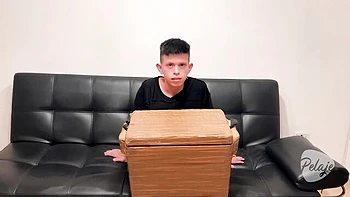 Brune mince baisée lors d'un casting de rue