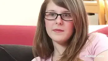 Ersties: Cute Babe With Hairy Pussy Plays With Her Favorite Toy