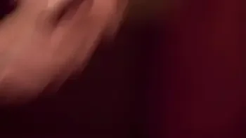 Nikita Bellucci in front of 4 men