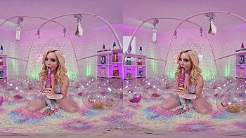 Жесткий минет Лекси в сетке и на каблуках