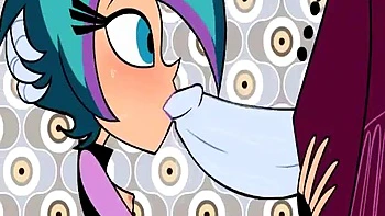 Hartes Hentai Cartoon mit rohem Ficken