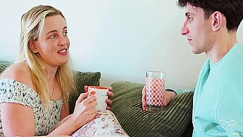 Big Ass Blonde Gets Anally Fucked and Facials