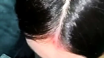 Pamela Ferrer chupando pau com gozada POV