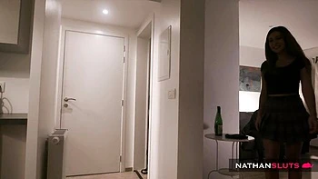 Ally Breelsen recibe anal y polla en la boca de Rico