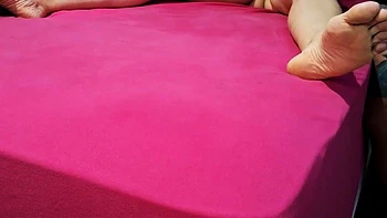 Elle m'a chauffé pendant le massage en solo