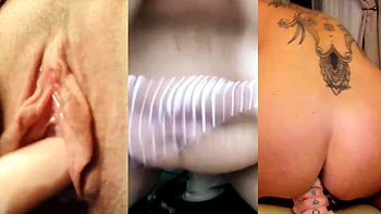Las 10 mejores camgirls tetonas masturbándose con juguetes