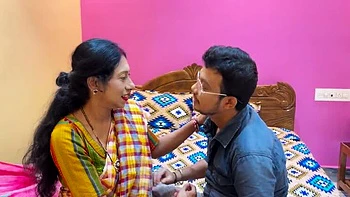 Desi Bhabhi Hardcore Fucking - Tight Pussy & Titty Fuck with Blowjob