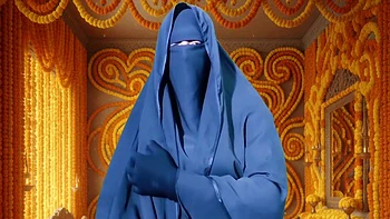 Mulher hijabi indiana fodida forte pelo padrasto