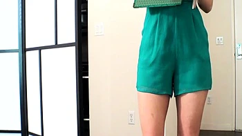 Adolescente asiática tetitas se masturba