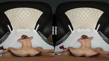 RosePlay, rubia teen pornstar en porno VR