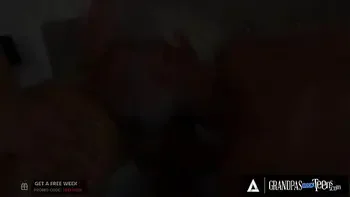 GrandpasFuckTeens - Beautiful Teen Cherry Kiss Makes Old Man Cum Like Never Before With His Prostate