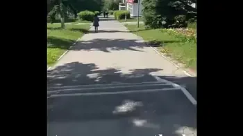 Ki-Sim sucking off a stranger on the street (not fake)