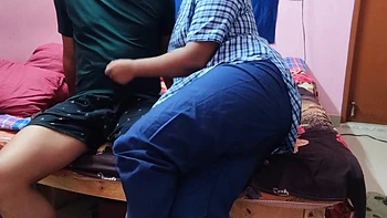 18+ Indian Caught Stepbrother Jerking Off With Her Nude Photo In Bathroom