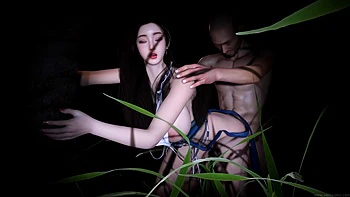 3D reife MILF mit riesigen Titten fickt fremd mit großem Schwanz