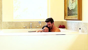 Seduces Man In Black Lingerie And Nylons