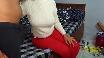 Beim Ficken mit neuem Freund erwischt (schmutzige Hindi-Phrasen)