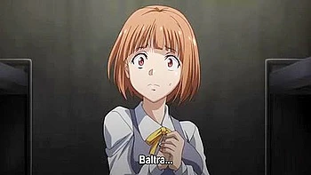 Colgada por tentáculos, la follan por delante y por detrás