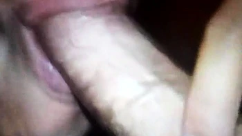 Stepsis Sucks Big Cock Close Up