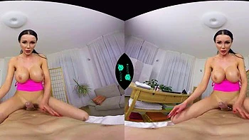 Huge Tits Blowjob & Cowgirl Missionary VR