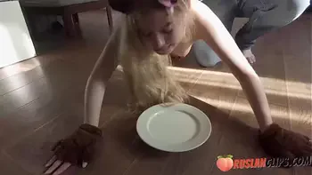 Petite Kitty Meow Miu Likes Cum More than MILK