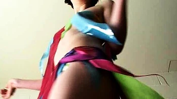 Small-Tit Brunette Teen Anal Masturbation