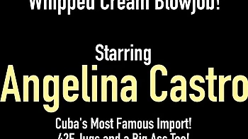 Angelina Castro's Huge Tits and Fat Ass Sucked Deep