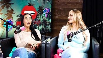 Rachel & Mia Talk Dirty with Sexy Girl-Girl Action