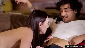 Lonely stepmom asks stepson to fuck her