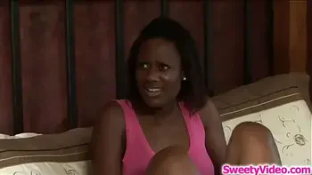 Lesbian milf fingers big tits ebony babe