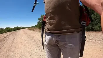 Putting a vibrator in a condom and cumming in public