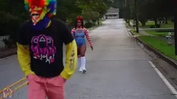 Chucky “A Whoreful Night” Starring Siren Nudist and Gibby The Clown