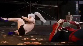 Marvel's Spider-Man Black Cat Semi Nude Cutscenes
