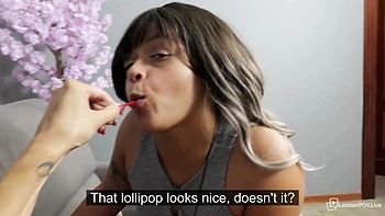 Lesbian POV: Blonde & Yara Sol Eat Pussy Together