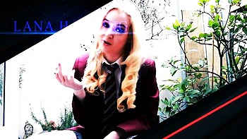 Schoolgirl Spanked OTK, Rough Lesbian Punishment