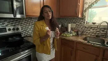 My stepmom scrambles my eggs in the morning when dad isn't home