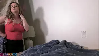 stepmom has to share a bed with stepson and he won't settle down