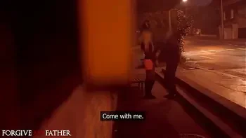 Public pick up face fuck and rough sex with big dick loving blonde girl