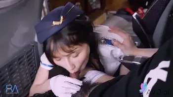 Sex tour bus with Busty Asian slut Original Chinese AV Porn with English Sub