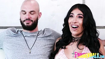 Stylish Cliff and Avery's trans with guy in transgender clip