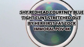 Wild Courtney and Chad's riding trailer